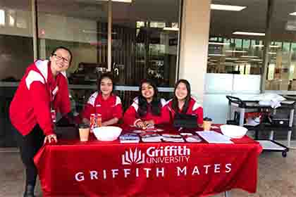 Virtual Welcome Booth hosted by Griffith Mates 