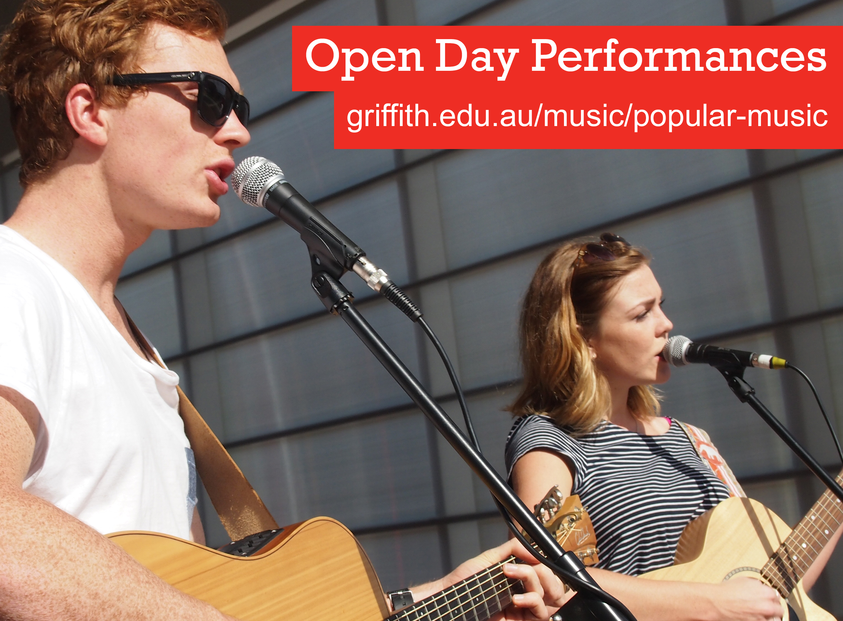 Open Day 2016: Performances by Bachelor of Popular Music artists