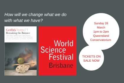 Griffith Review at World Science Festival Brisbane