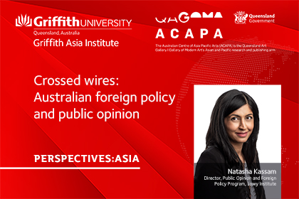 Perspectives: Asia | Crossed wires: Australian foreign policy and public opinion