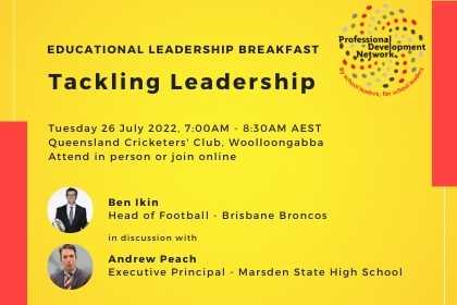 PDN Leadership Breakfast - Tackling Leadership