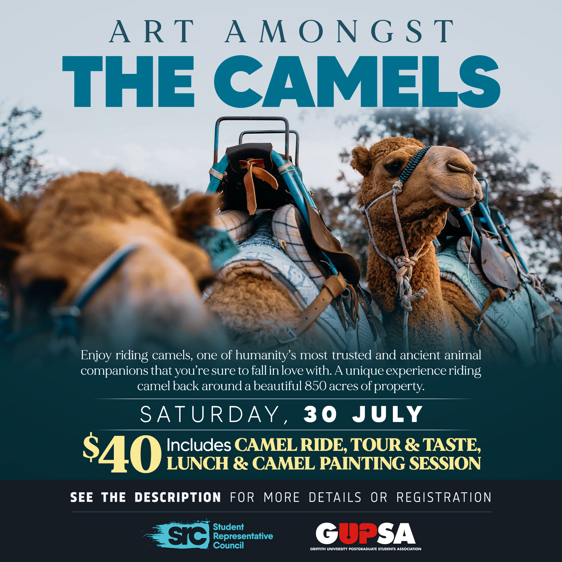 Art amongst the camels tour (SRC + GUPSA)