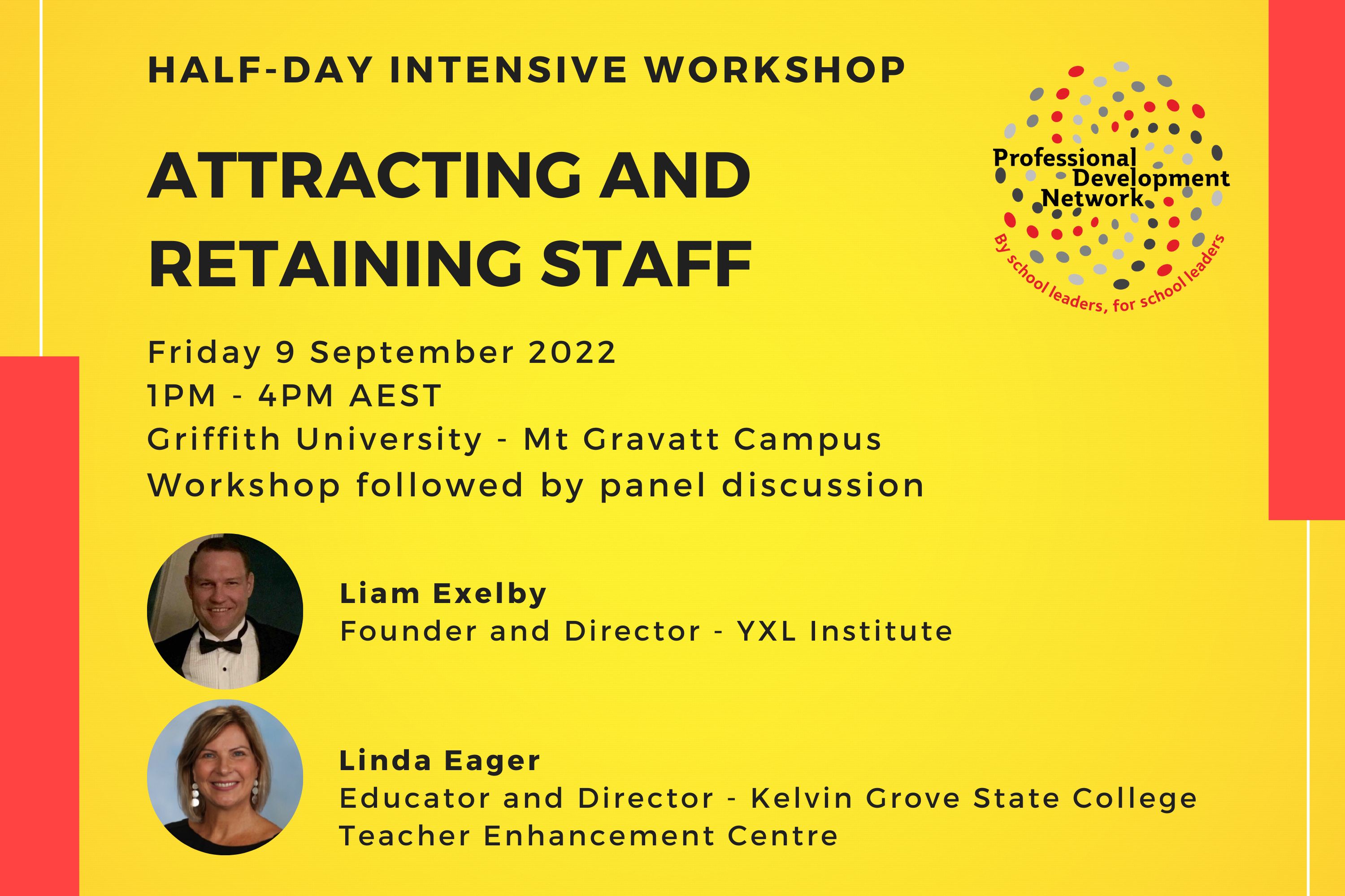 Attracting and Retaining Staff - PDN Half-Day Intensive Workshop and Panel Discussion