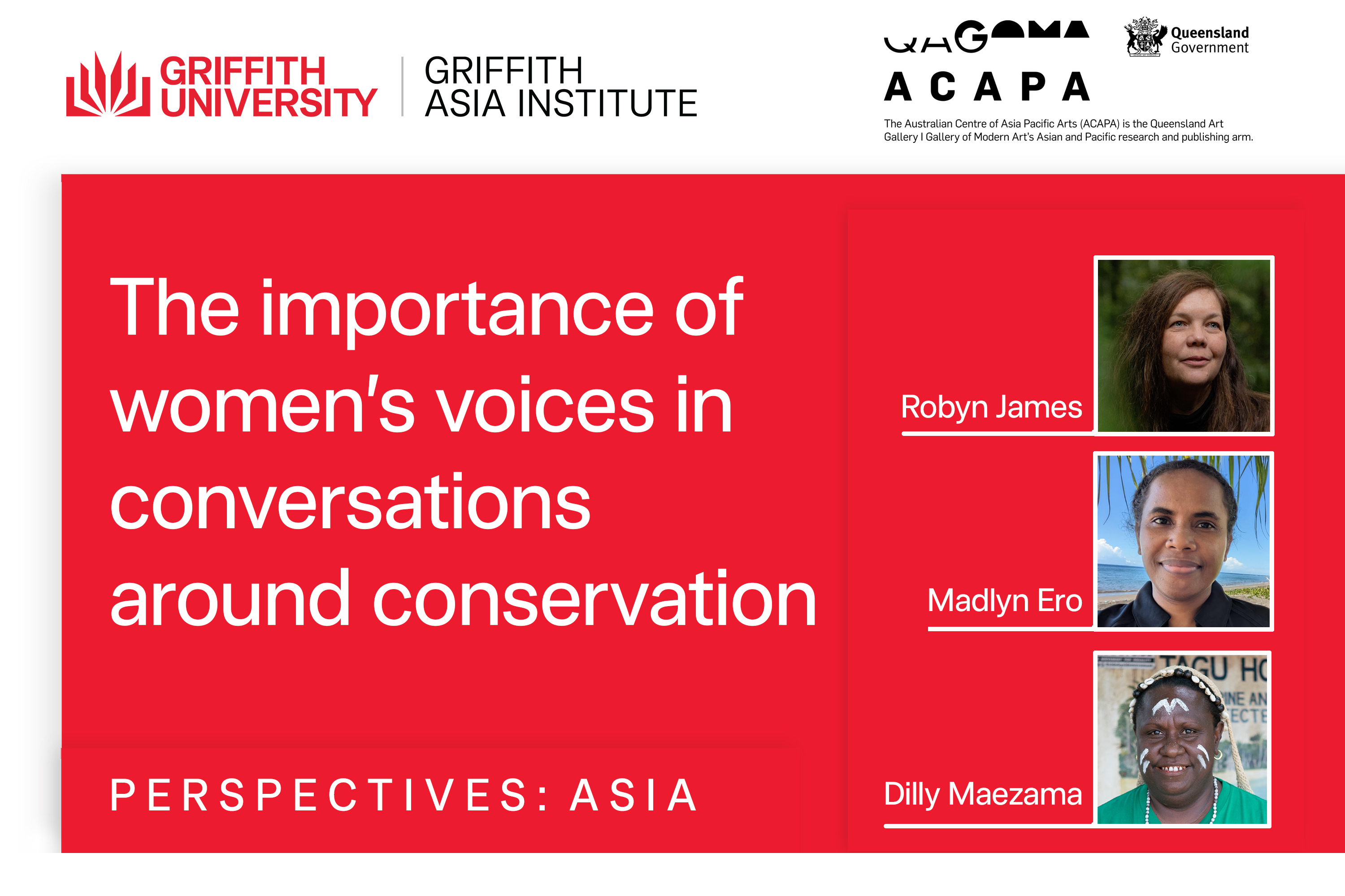 Perspectives ASIA | The importance of women's voices in conversations around conservation