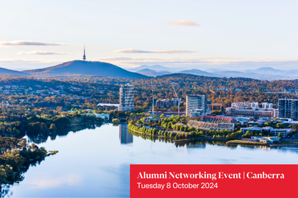 Alumni Networking Reception and Masterclass | Canberra